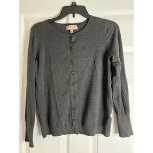 Philosophy Dark Academia Cardigan Sweater Women Medium Grandma Cottage Core